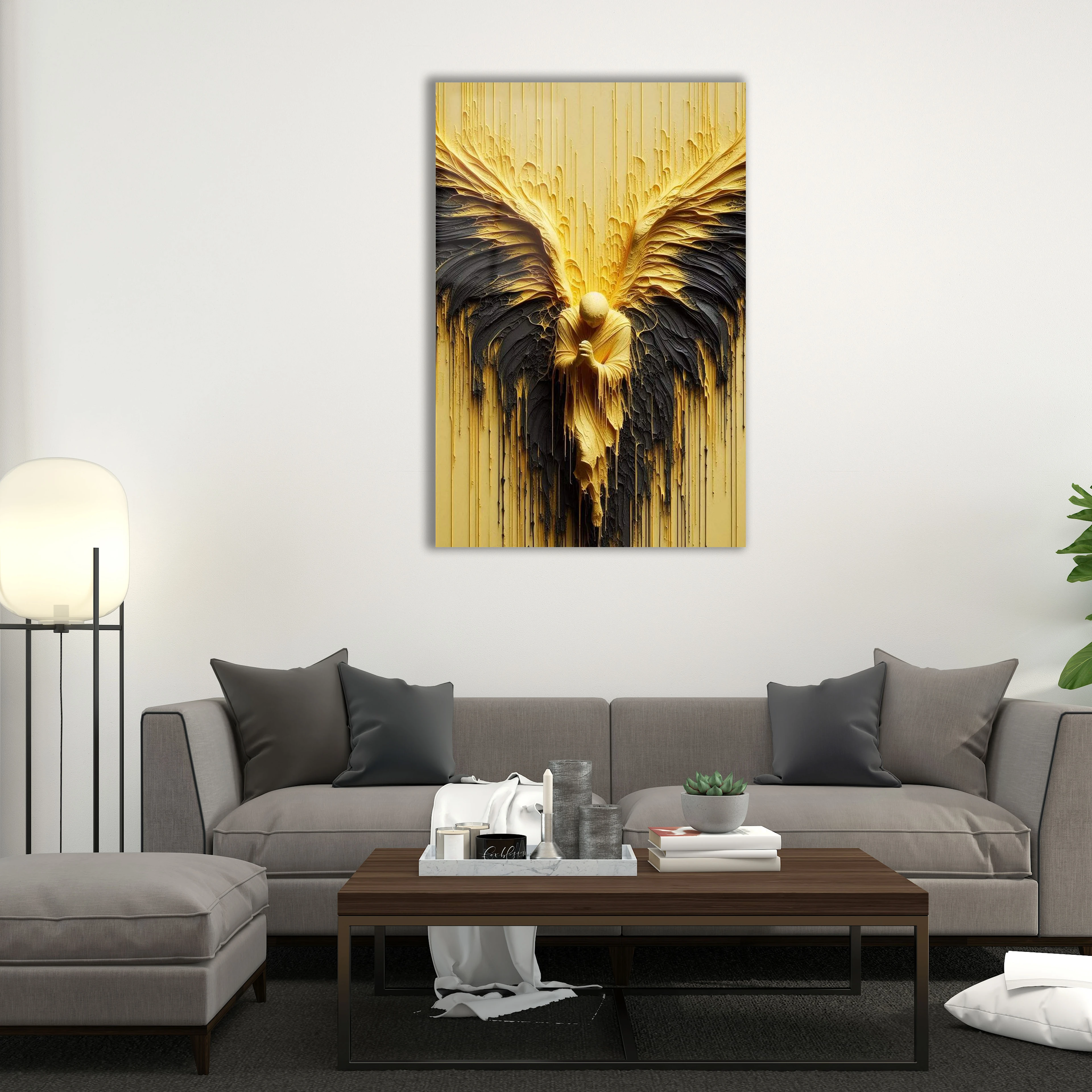 Dua Eden Melek Cam Tablo